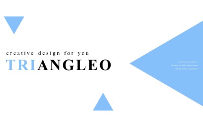 Modello di triangolo PowerPoint