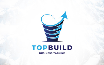 Conception du logo de Top Build Real Estate Finance