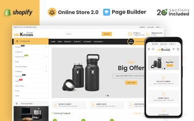 Dream Kitchen Store Shopify-Thema