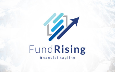Gráfica Market Fund Rising Financial Logo