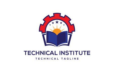 Logotipo de educación de estudio técnico de Creative Gear