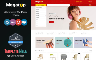 Megatop - uniwersalny motyw WooCommerce