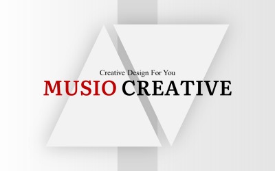 Modello di PowerPoint creativo di Musio