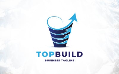 Top Build Design de logotipo de financiamento imobiliário