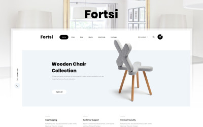 Fortsi - Tema WooCommerce para tienda de muebles