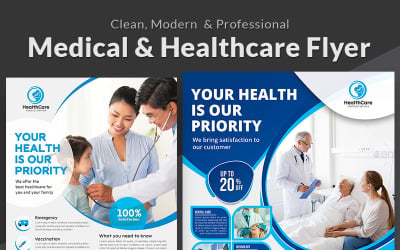 Medical Healthcare Flyer - Corporate Identity Template