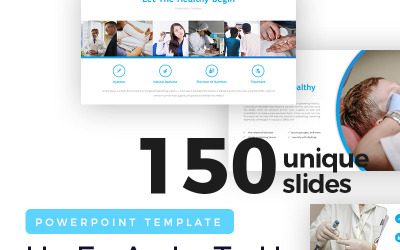 Медицинский - Профессиональный шаблон PowerPoint