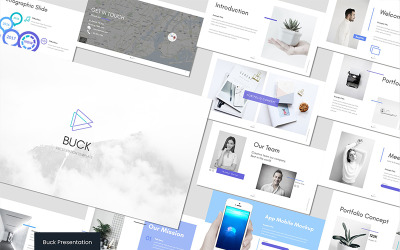 Modello di PowerPoint Buck