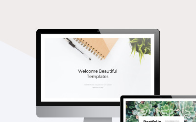 Modello PowerPoint di presentazione del portfolio