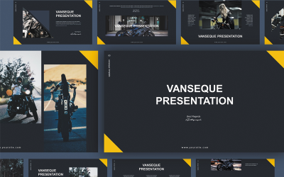 Modello PowerPoint Vanseque