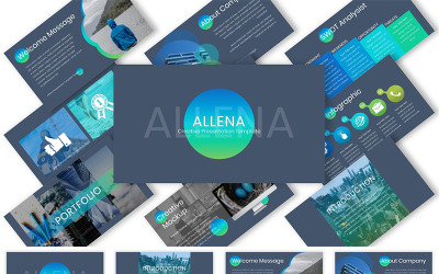 Szablon Allena PowerPoint