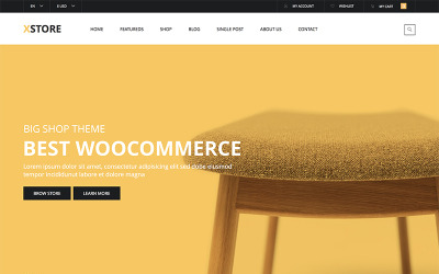 X-Store möbler WooCommerce-tema