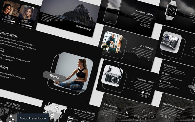 Arwaa PowerPoint template