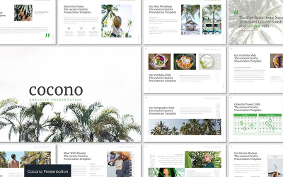 Cocono PowerPoint template