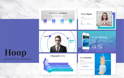 Hoop PowerPoint template
