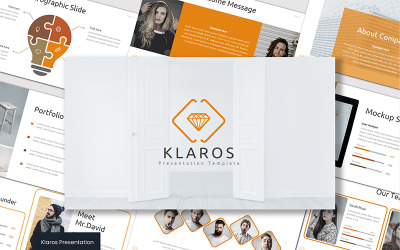 Klaros PowerPoint-Vorlage