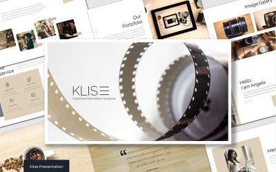 Klise PowerPoint template