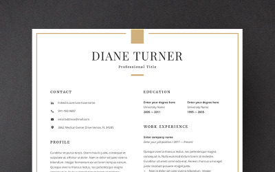 Plantilla de curriculum vitae de abogado