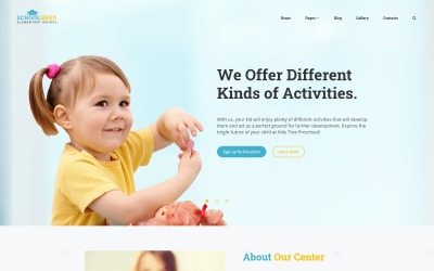 School Nerd - Elementage School Multipage Modern Joomla Template