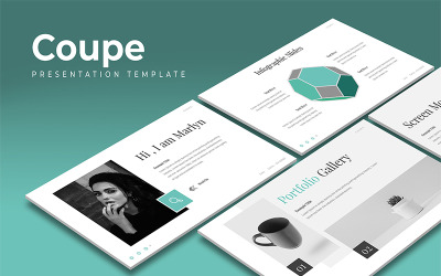 Coupe - szablon Keynote