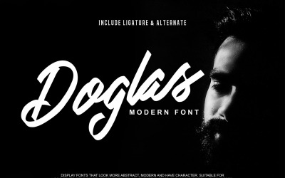 Doglas | Modern kurzív betűtípus