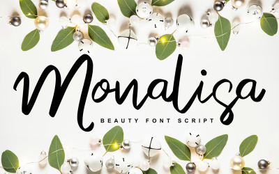 Monalisa | Schoonheid Script handgeschreven lettertype