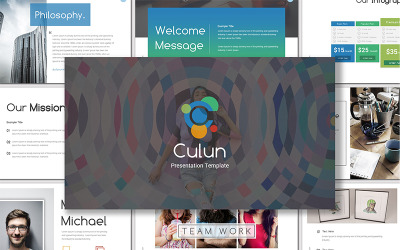 Culun - шаблон Keynote