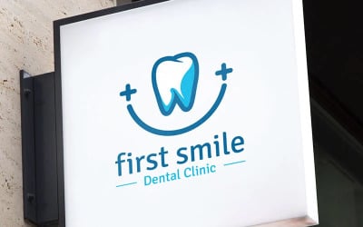 Dental Clinic &amp;amp; Dentist Logo Template