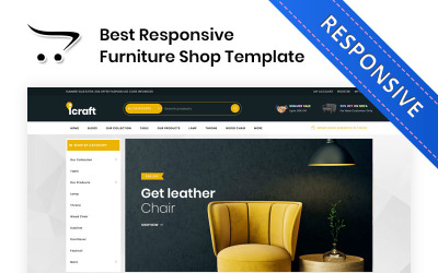 Icraft - La plantilla OpenCart de muebles premium