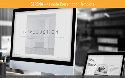 SERENA - Mall för huvudpresentation