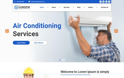 Loazzne - AC Services PSD Template