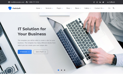 Business Szolgáltatás Weboldal