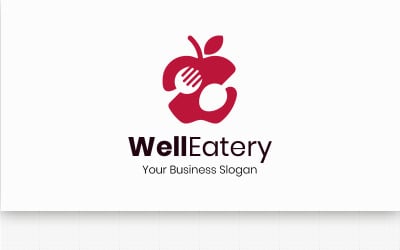 WellEatery Logo Template