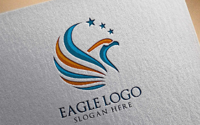 Eagle vol 4 Logo sjabloon