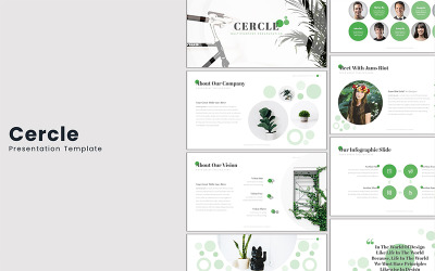 Cercle - - шаблон Keynote