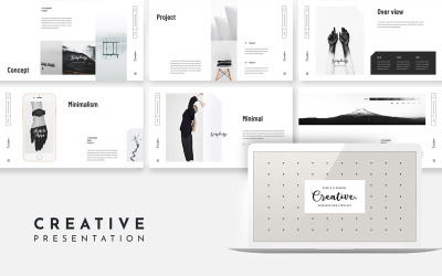 Creative Canva Minimal - Plantilla de Keynote