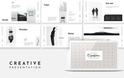 Creative Canva Minimal - szablon Keynote