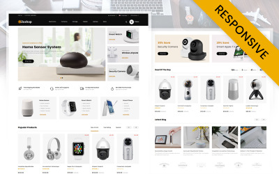 Eloshop - Elektronicawinkel OpenCart-sjabloon