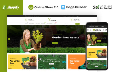 Garden Tools Store Shopify Theme