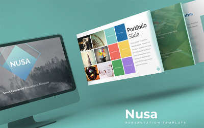Nusa - - шаблон Keynote