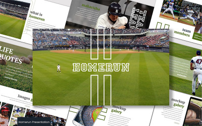 Homerun - - Šablona Keynote