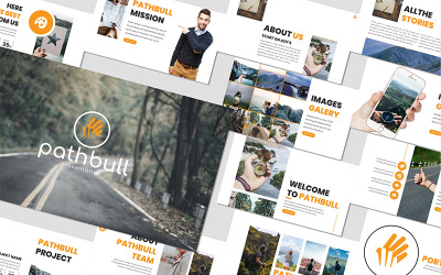 Pathbull - PowerPoint sablon