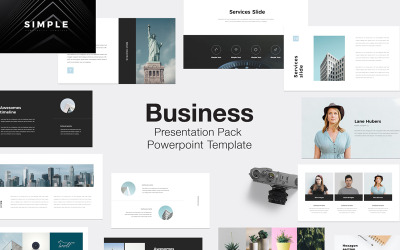 Шаблон PowerPoint для набору бізнес-презентацій