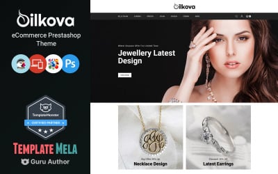 Silkova - Тема ювелірного магазину PrestaShop