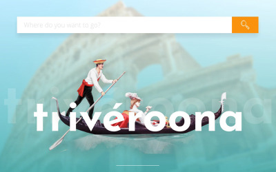 Triveroona - Подорожі шаблон PowerPoint