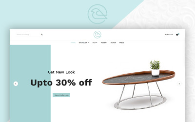 "Bird - Furniture Mega Store" - адаптивний OpenCart шаблон №83863