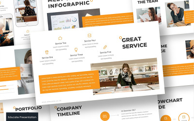 Educare - modello PowerPoint