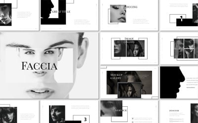 Faccia – шаблон PowerPoint