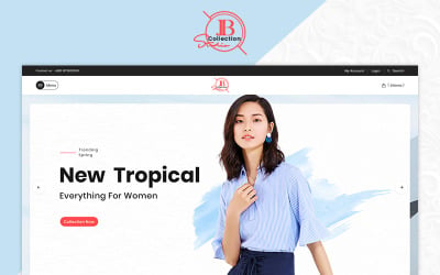 JB Collection Fashion OpenCart Template