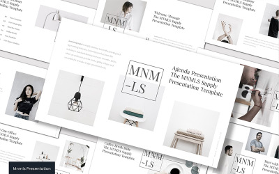Mnmls - PowerPoint sablon